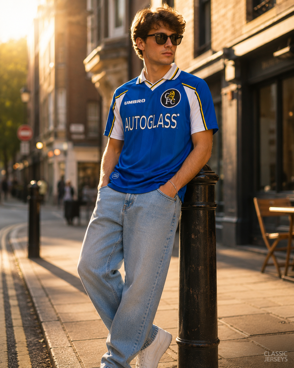 Retro Chelsea 97-99 home Soccer Jersey