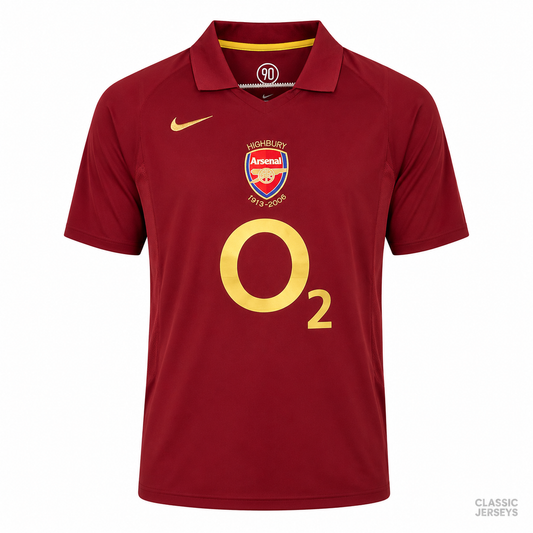 Retro 05-06 Arsenal home Soccer Jersey