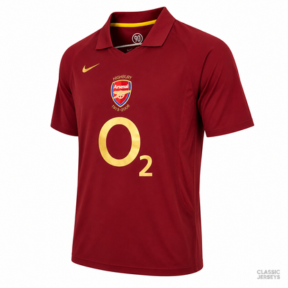 Retro 05-06 Arsenal home Soccer Jersey