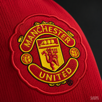 Retro 07-08 Manchester United Home Premier League Jersey