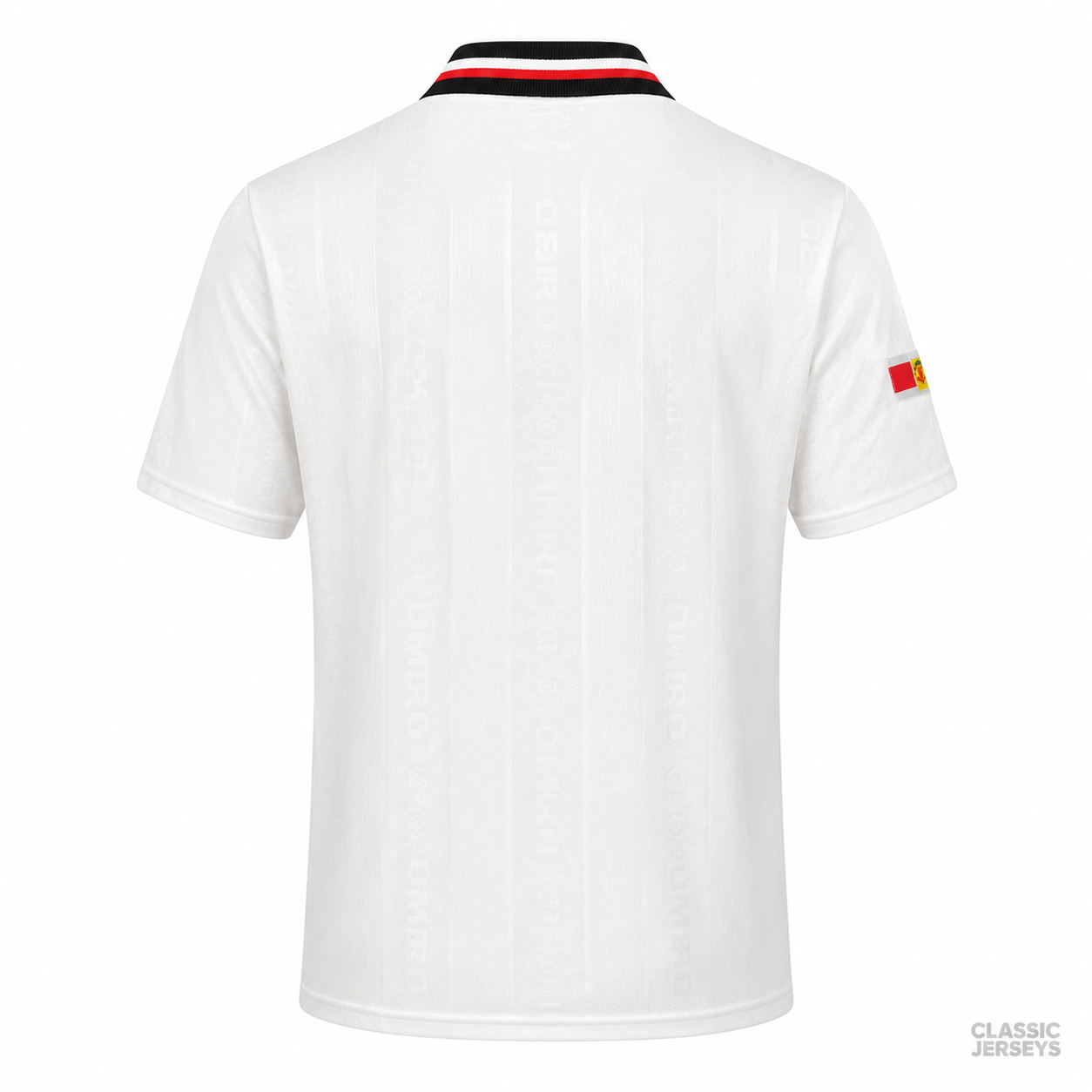Retro 97-99 Manchester United White Jersey