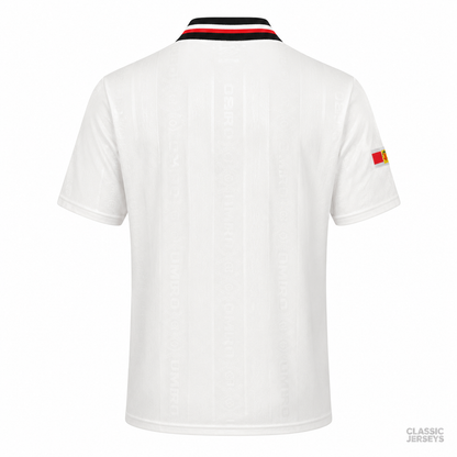 Retro 97-99 Manchester United White Jersey