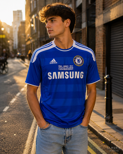 Retro 11-12 Chelsea Home Soccer Jersey