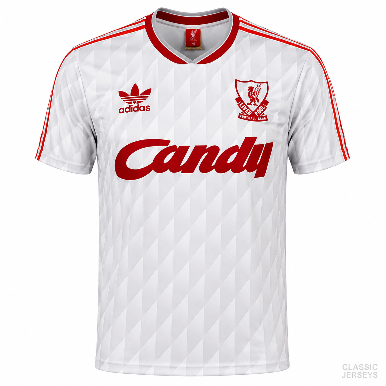 Retro 89-91 Liverpool away Soccer Jersey