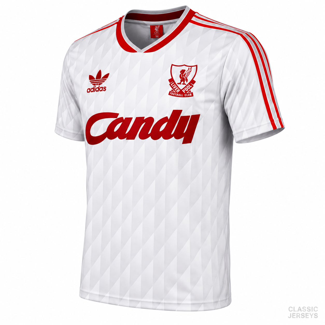 Retro 89-91 Liverpool away Soccer Jersey