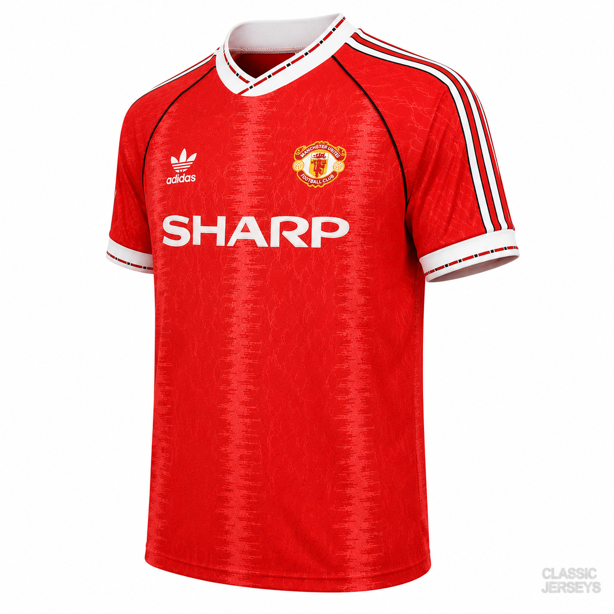 Retro 90-92 Manchester United Home Jersey