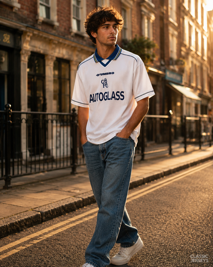 Retro Chelsea 98-00 away Soccer Jersey