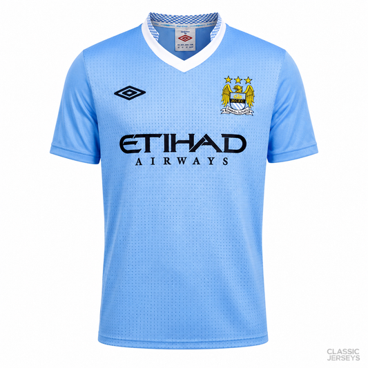 Retro Manchester City 11-12 home Soccer Jersey