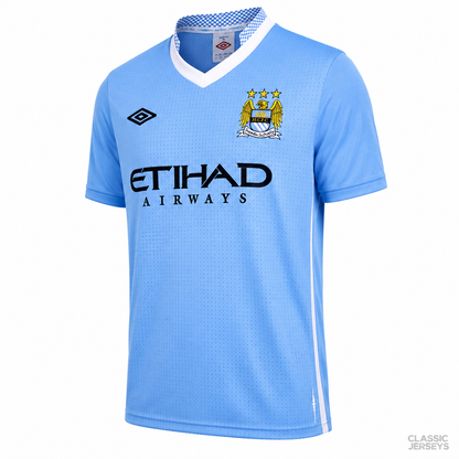 Retro Manchester City 11-12 home Soccer Jersey
