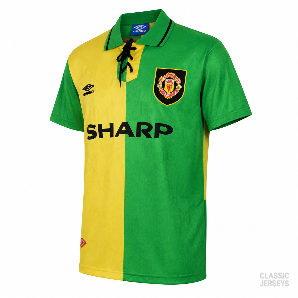 Retro 92-94 Manchester United Third Green Jersey