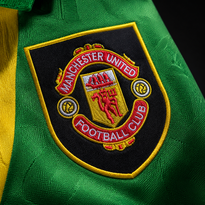 Retro 92-94 Manchester United Third Green Jersey