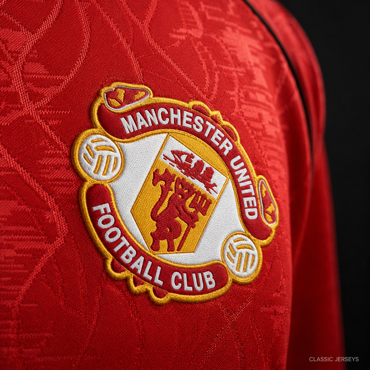 Retro 90-92 Manchester United Home Jersey