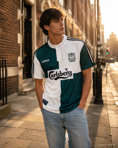 Retro 95-96 Liverpool Away Jersey