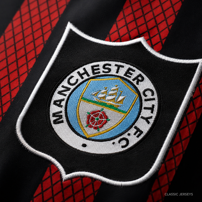 Retro 94-96 Manchester City away Soccer Jersey