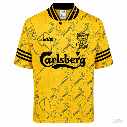 Retro 94-96 Liverpool third away Soccer Jersey