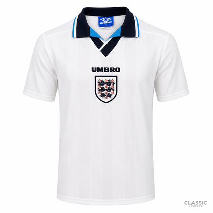 Retro England 1996 home Soccer Jersey