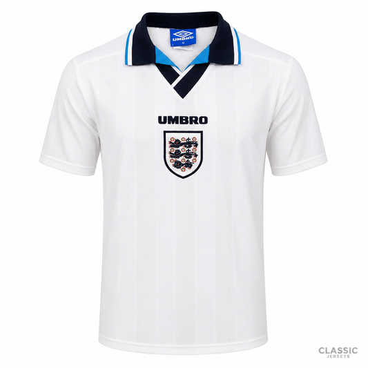 Retro England 1996 home Soccer Jersey