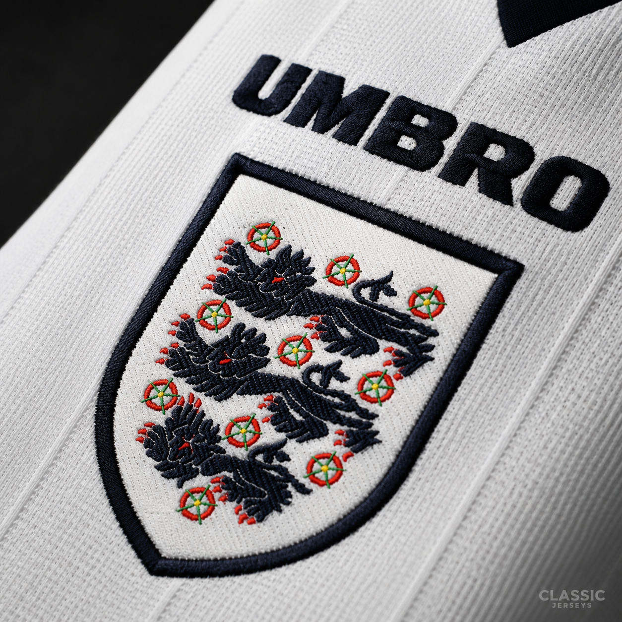 Retro England 1996 home Soccer Jersey