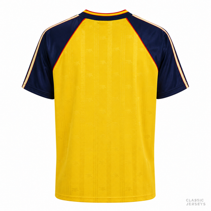 Retro 88-89 Arsenal AWAY Soccer Jersey