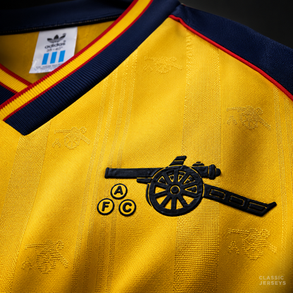 Retro 88-89 Arsenal AWAY Soccer Jersey