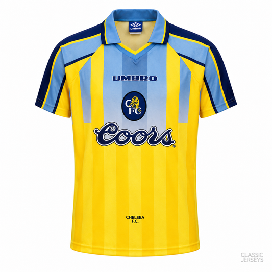 Retro 95-97 Chelsea away Soccer Jersey
